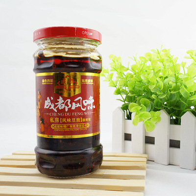 【產(chǎn)地銷售批發(fā)四川特產(chǎn)辣醬成都牌風味豆豉油辣椒 280g】價格,廠家,圖片,調(diào)味醬,成都喜旺商貿(mào)-